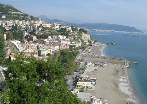 Beaches near Salerno